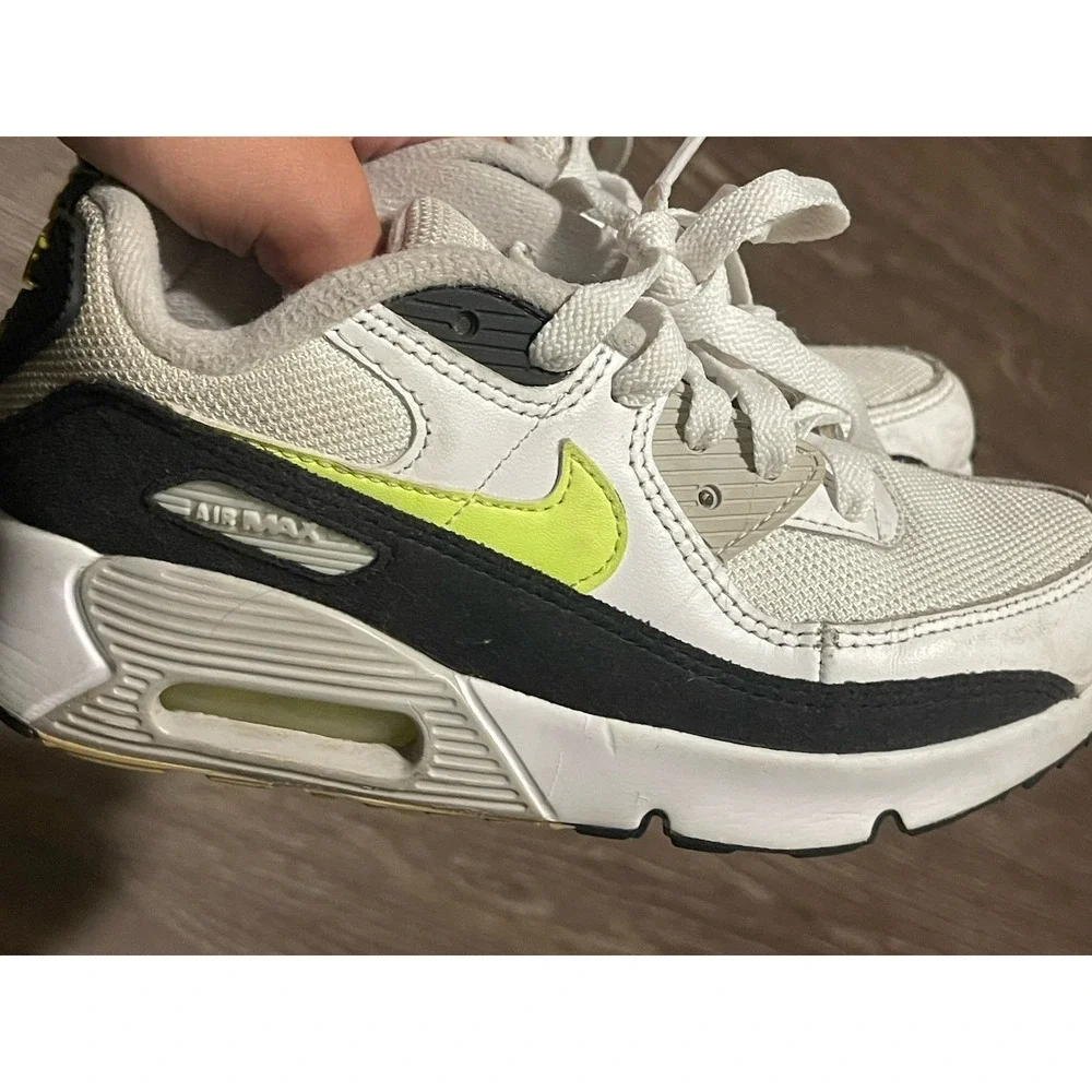 Nike Airmax 90 Hot Lime Black- Little Kids Size 1